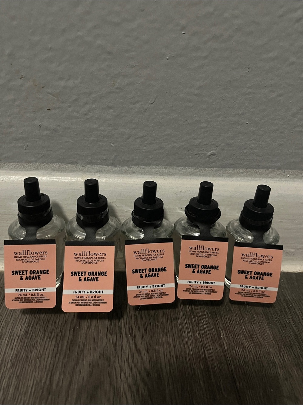 Bath & Body Works Wallflowers Sweet Orange & Agave Refills (5 Pack)